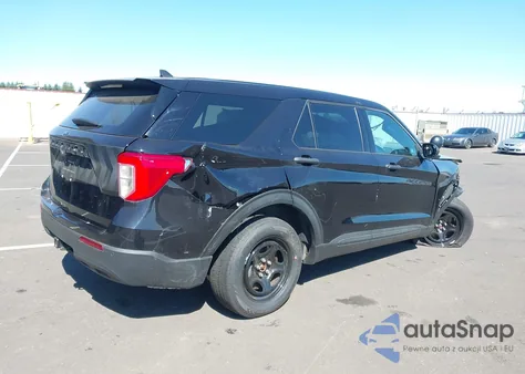 2024 Ford Police Interceptor from USA, damaged, VIN 1FM5K8AB9RGA49566